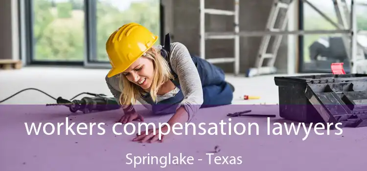 workers compensation lawyers Springlake - Texas