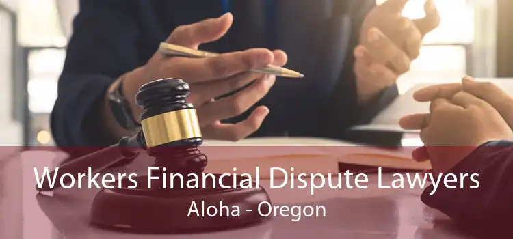 Workers Financial Dispute Lawyers Aloha - Oregon
