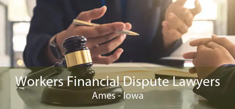 Workers Financial Dispute Lawyers Ames - Iowa