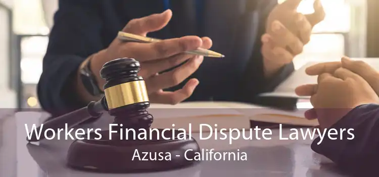 Workers Financial Dispute Lawyers Azusa - California