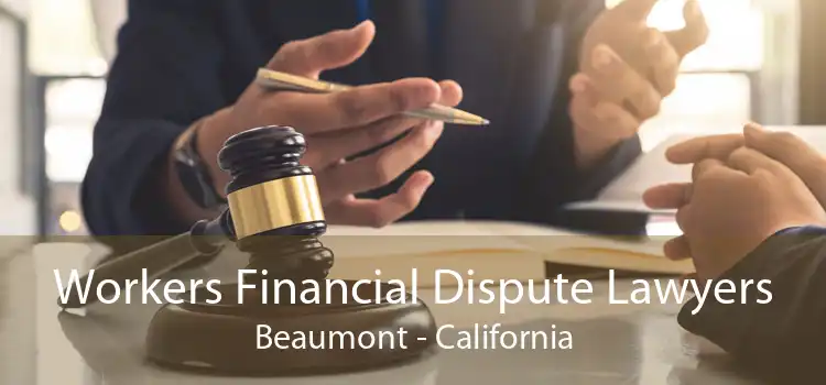 Workers Financial Dispute Lawyers Beaumont - California