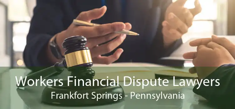 Workers Financial Dispute Lawyers Frankfort Springs - Pennsylvania