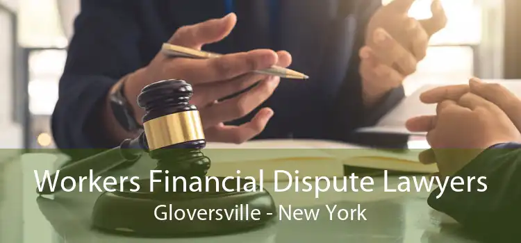 Workers Financial Dispute Lawyers Gloversville - New York