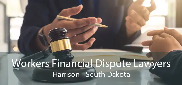 Workers Financial Dispute Lawyers Harrison - South Dakota