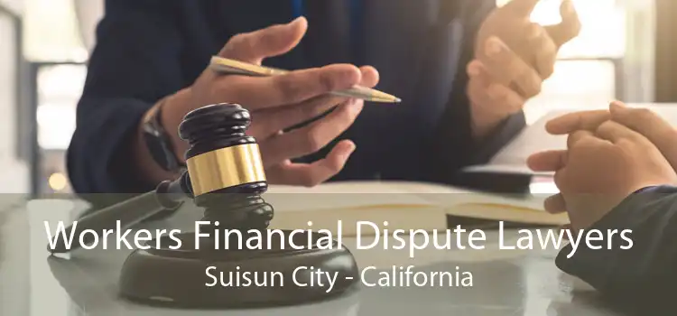 Workers Financial Dispute Lawyers Suisun City - California