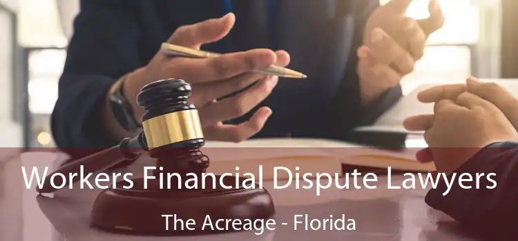 Workers Financial Dispute Lawyers The Acreage - Florida