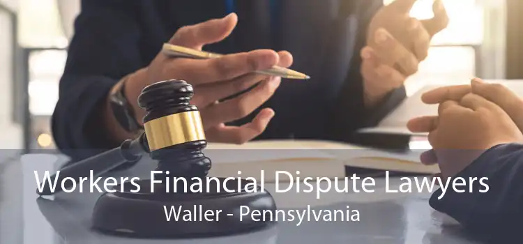 Workers Financial Dispute Lawyers Waller - Pennsylvania