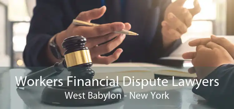 Workers Financial Dispute Lawyers West Babylon - New York